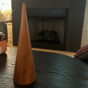 Beautiful wooden christmas tree